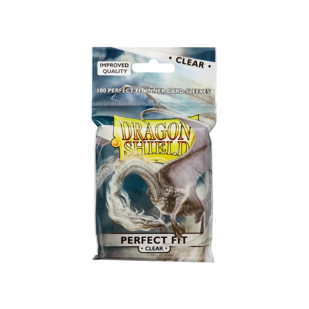 Dragon Shield - Clear Toploading Perfect Fit Sleeves (100ct)