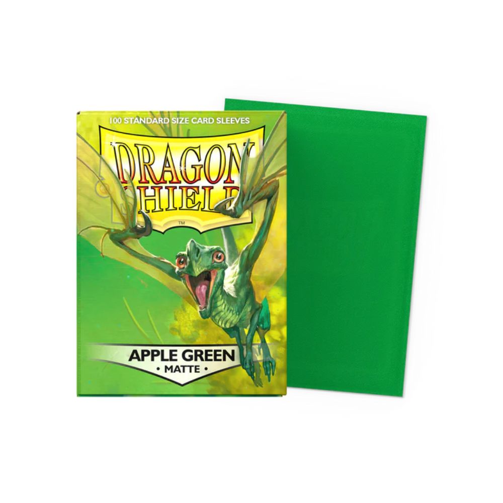 Dragon Shield - Apple Green Matte Sleeves (100ct)