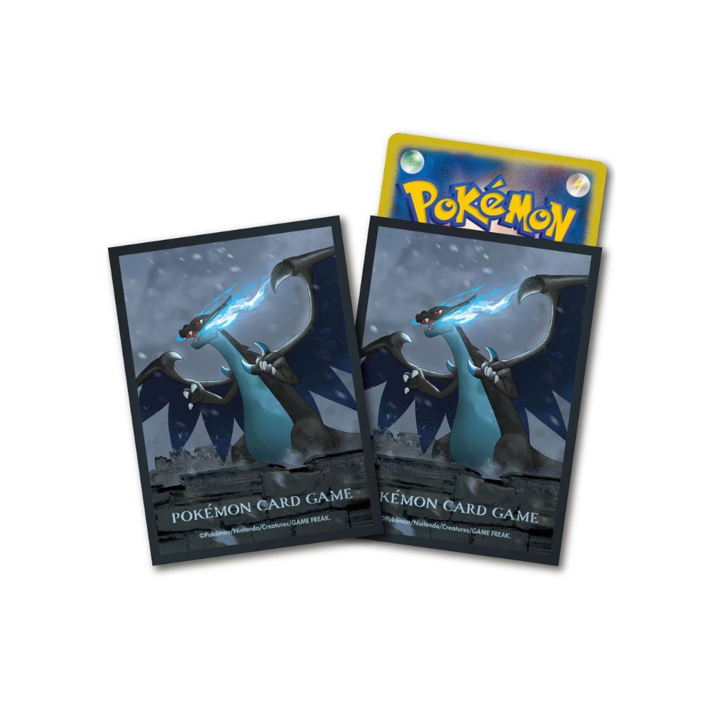 Pokemon Mega Charizard X Ancient Castle Sleeves
