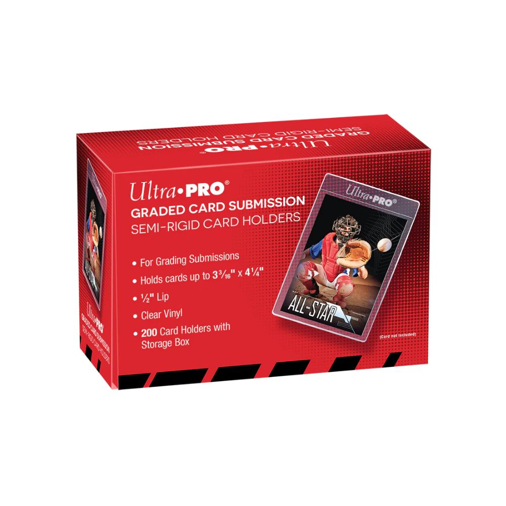 Ultra Pro - 1/2" Lip Semi-Rigid Tall Card Holders 200ct